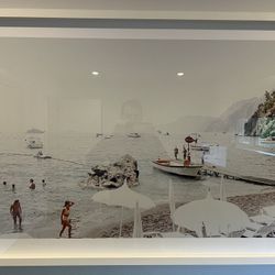 Massimo Vitali Print Of Italian Beach