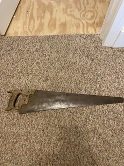 Antique 26” Disston Saw