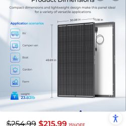 Solar Panel 200w