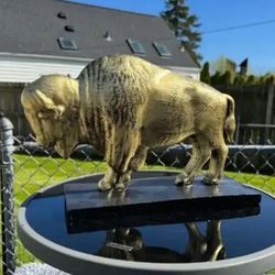 The Golden Buffalo Statue