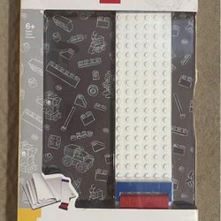 LEGO Journal With Band 51524 Black Gray Hardcover Lined Notebook New & Sealed