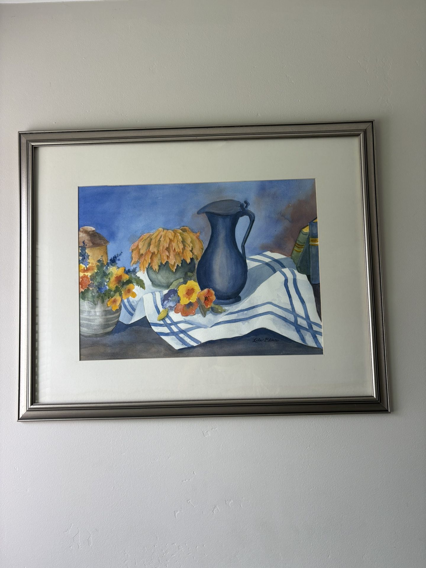 Original Water Color Painting By Lila Blinco