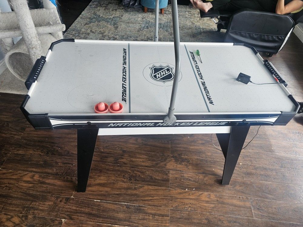 Kids Air Hockey Table. Barley Used