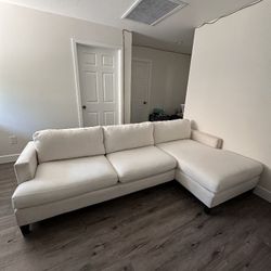 White Sectional Couch