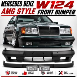 Mercedes Benz W124 C124 A124 AMG Style Front Bumper