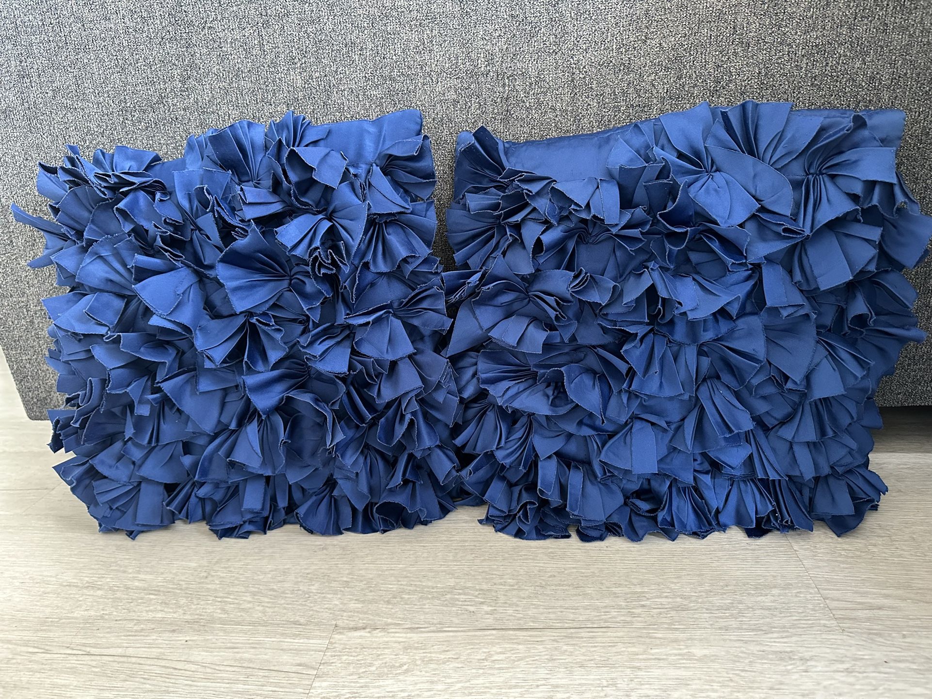 Blue Couch Pillows