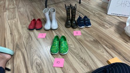 Toddler shoes  Size 8, 9 And 10