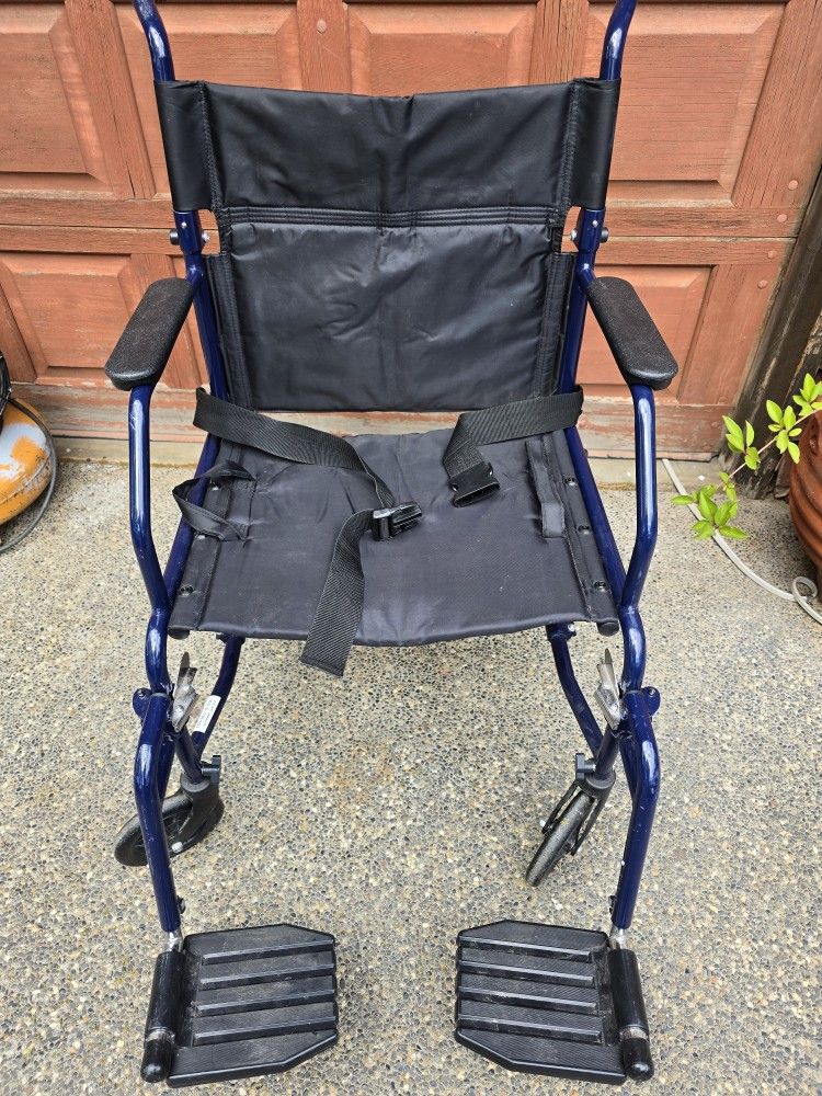 Like New Wheelchair. Cost New $160