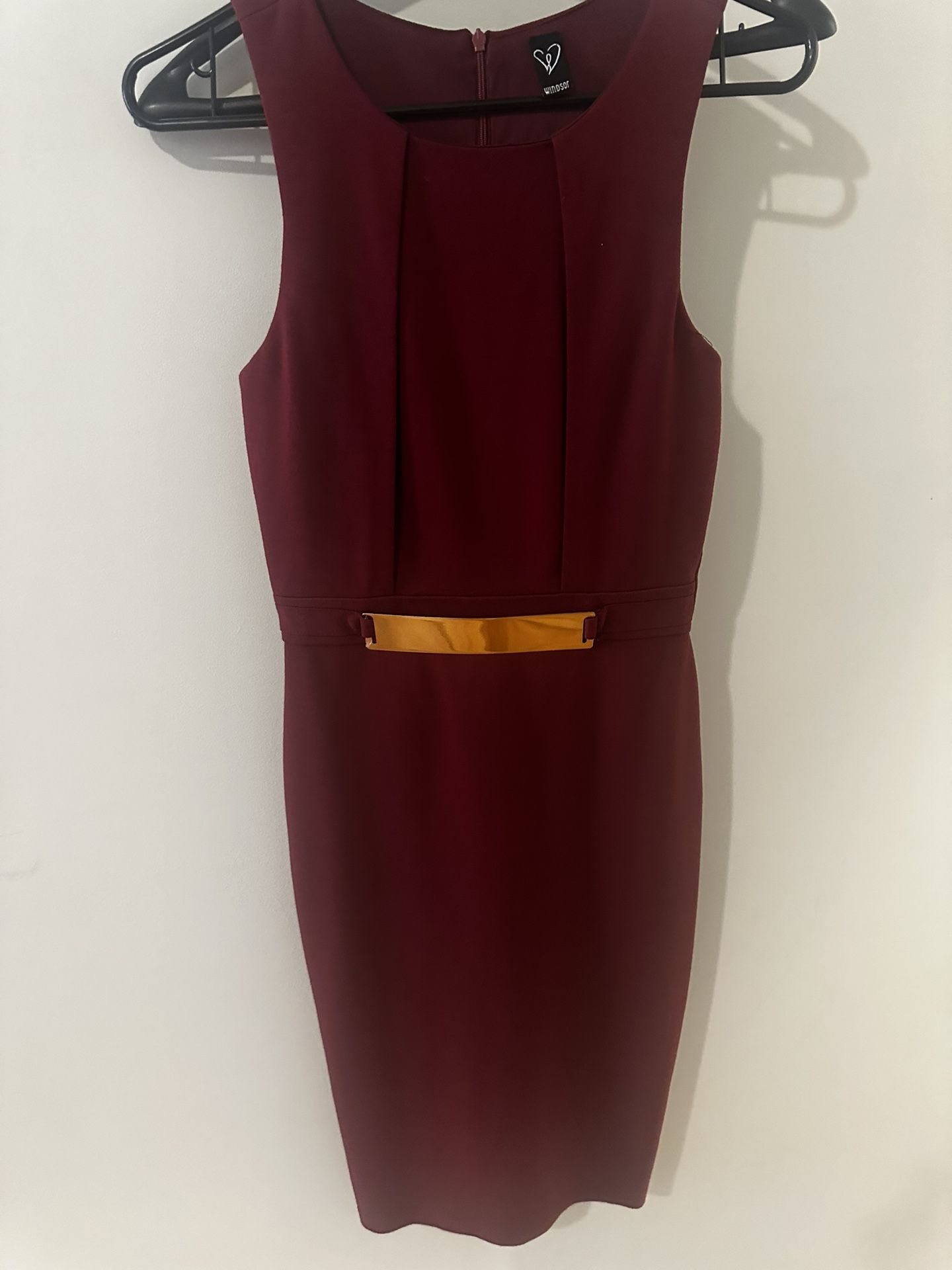 Burgundy Dress