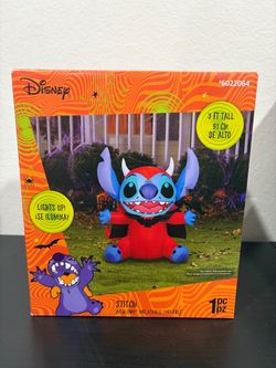 Disney Devil Stitch Airblown Inflatable 3 Ft