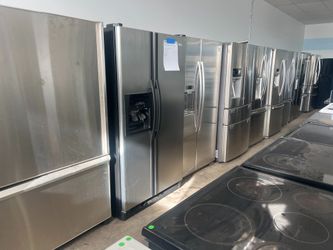 USED REFRIGERATORS FOR SALE -FREE DELIVERY -120 DAY WARRANTY