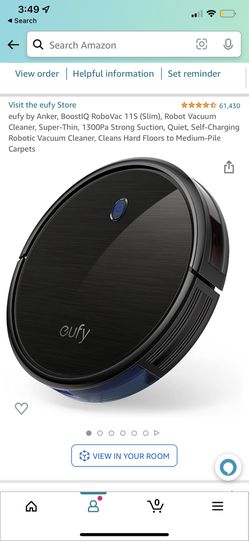 Eufy RoboVac, Roomba, Vaccum