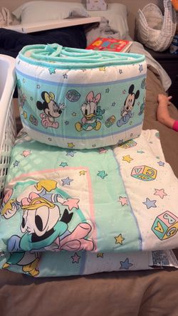 Brand new vintage Disney crib bedding