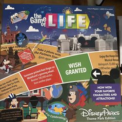 Life Disney Park edition Board Game And Jumanji 