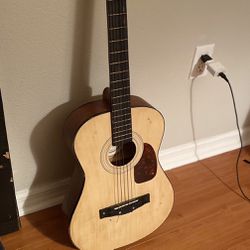 Beautiful First Act Acoustic Guitar 