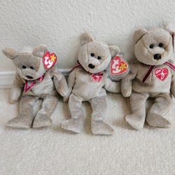 1999 Signature Bear. Beanie Babies Collection  Retired Beanie Bears  Beanie Bears  Collectable Beanie Bears 