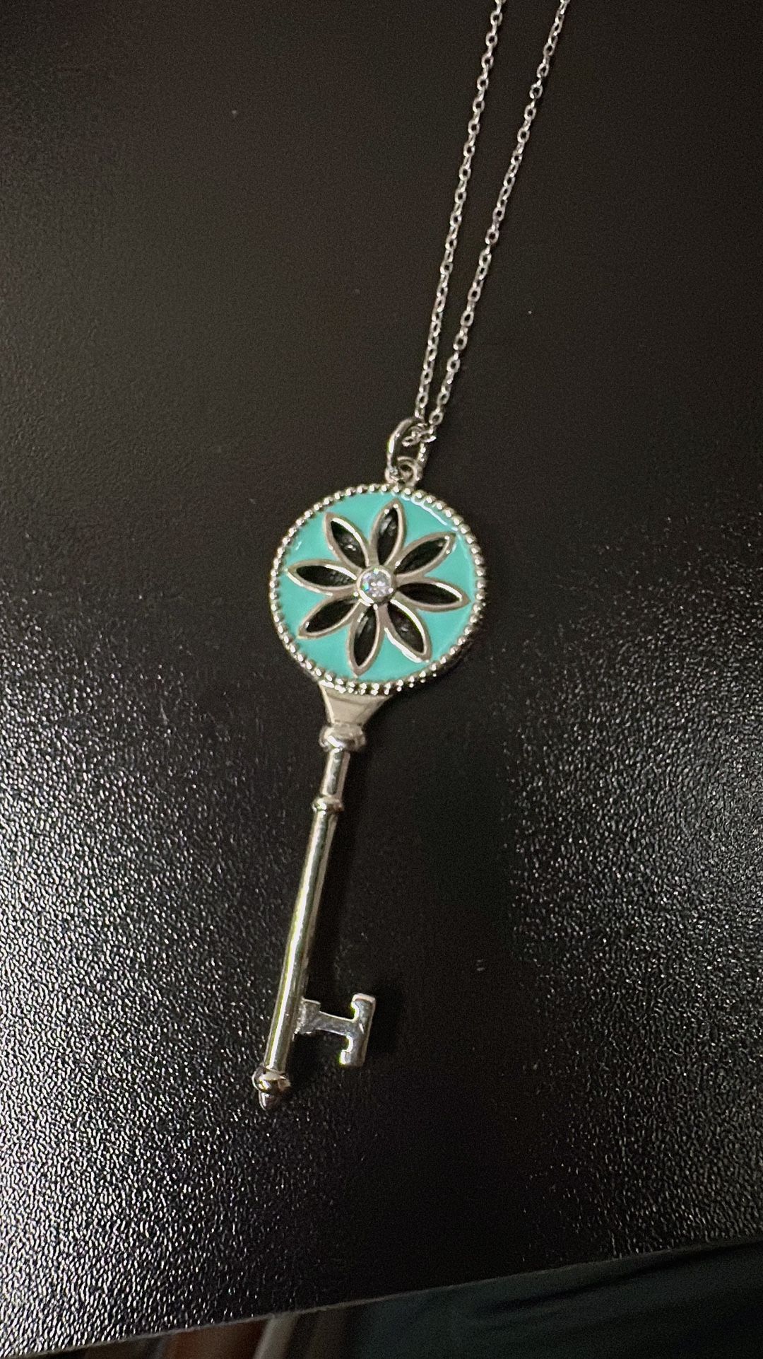 Tiffany key necklace