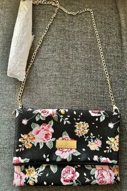BKK Original Floral Crossbody Clutch / Shoulder Bag - Brand New!