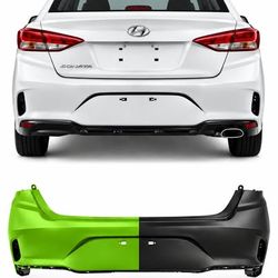 2018-2019 Hyundai Sonata - Painted Rear Bumper