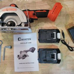 INYATEN DYJ20V-K205 Electric Circular Saw. NEW!