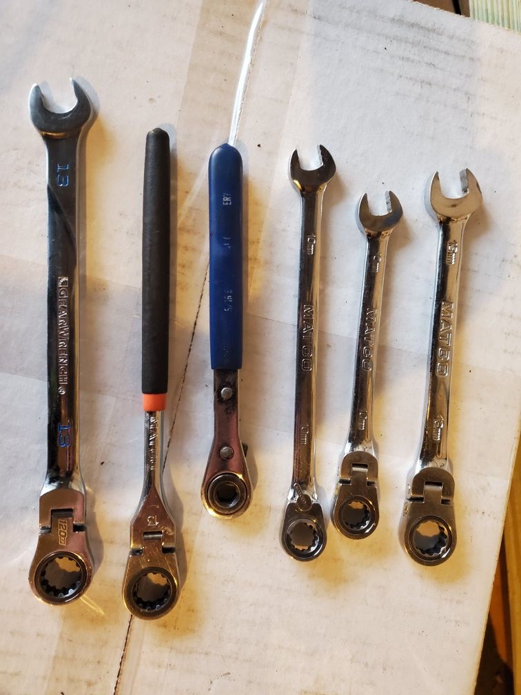 Matco ratchet wrenches