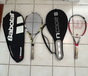 Babolat AeroPro Lite G1 Babolat Tennis Racket & WILSON BLX