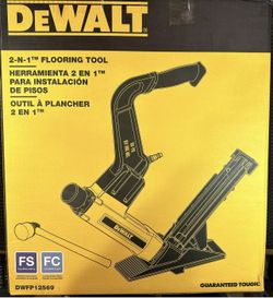 Dewalt 2-in-1 Pneumatic 15.5-Gauge and 16-Gauge Flooring Tool