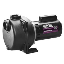 NEW IN BOX Wayne 2 HP Permanent Lawn Sprinkler Pump