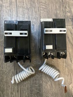 30 Amp 2-Pole GFCI Circuit Breakers – Lot of 2