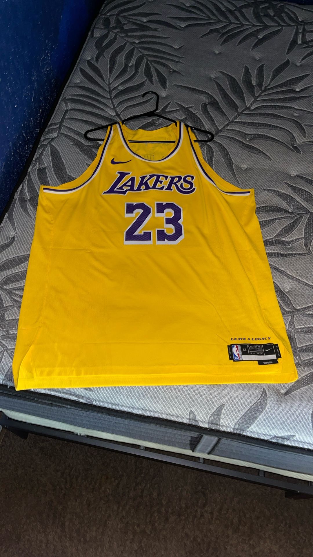 Authentic LeBron James Lakers Jersey
