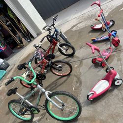 Bikes For Sale 30 Each Scooters 5 Each