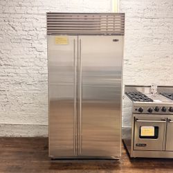 SubZero 42” Side By Side Built In Refrigerator