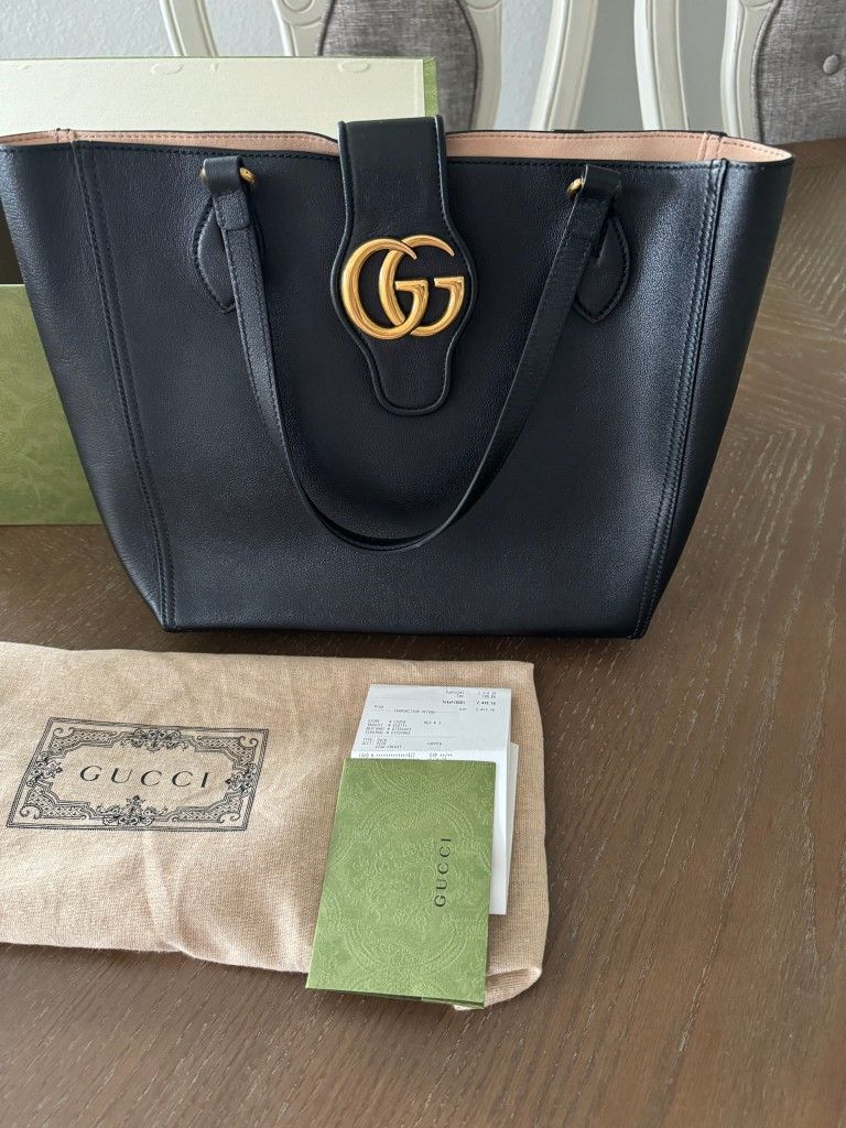Gucci Black Tote Bag