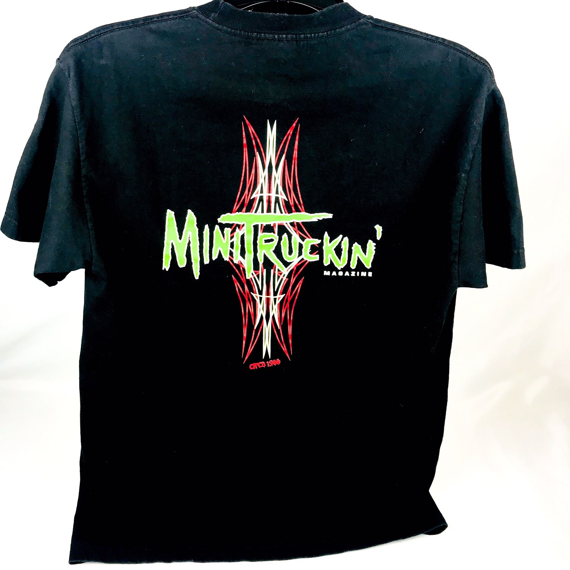 Mens Vintage 1988 Mini Truckin Magazine Tee Minitruckin T-Shirt Size Medium