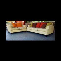 Set Of Couches Sofa Loveseat 