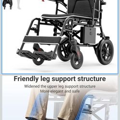 Electric  Chair With Wheels for Adults, Foldable Power Chair With Wheels fo