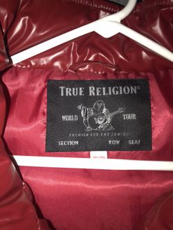True Religion puff jacket