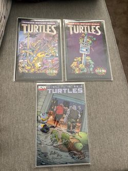Turtle Comic Books $45 Each Book (Hesperia Ca)