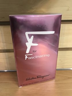 100 % authentic F for Fascinating by Salvatore ferragamo perfume for women 3.4oz (100ml). Original brand new in the box