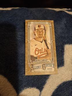 2025 Allen & Ginter Gold Miini Gunner Henderson 