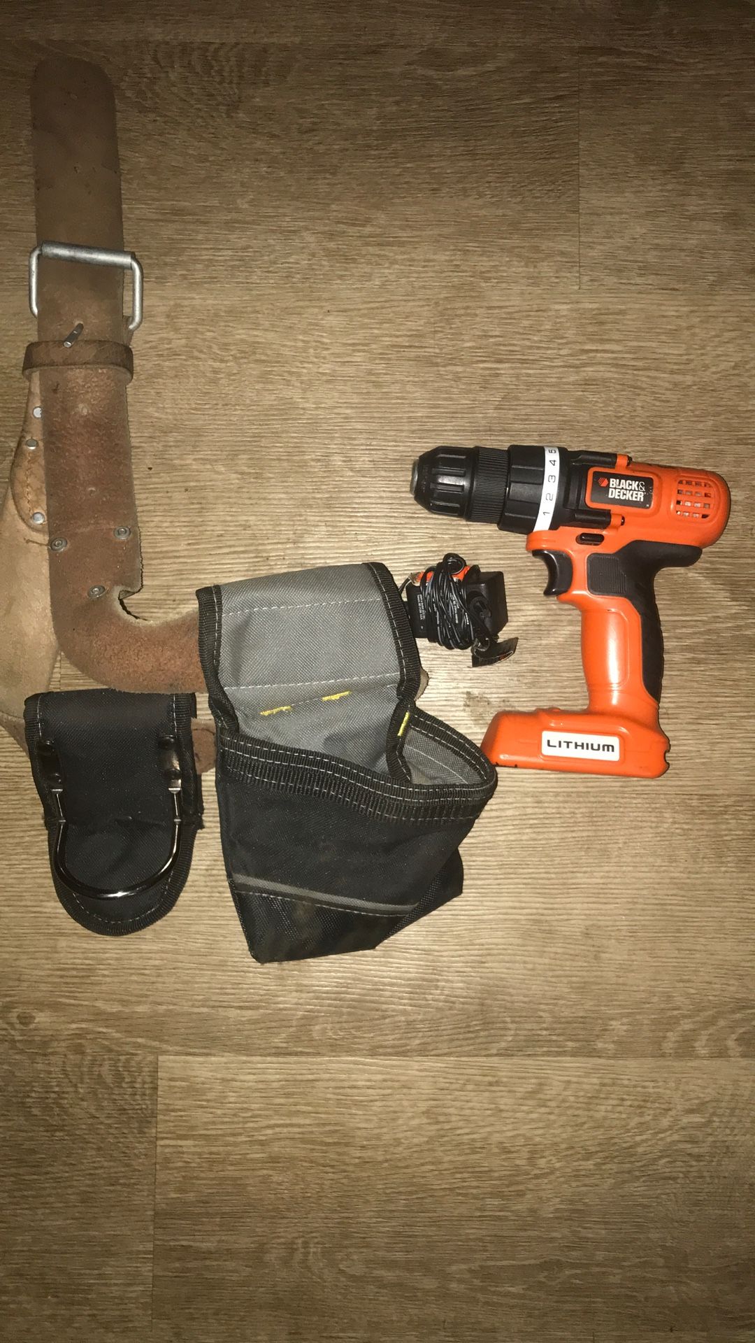 House Drill With Tool Belt