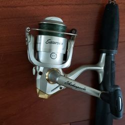 Shakespeare Excursion Reel W/6' Ugly Stik