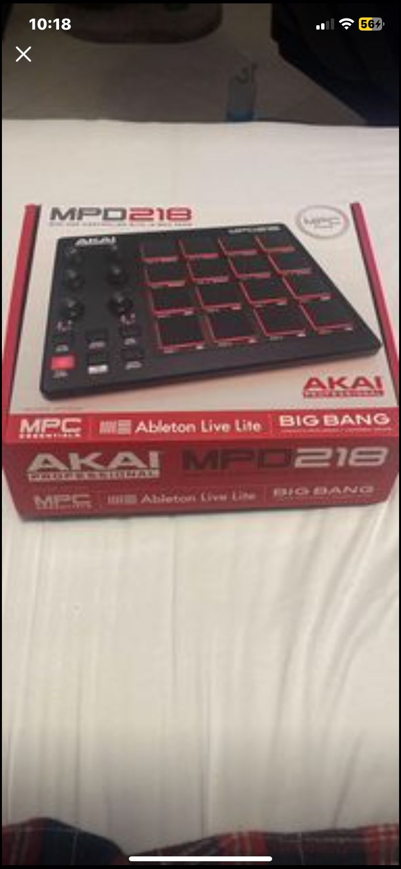 Also MPD 218 Drum Pad