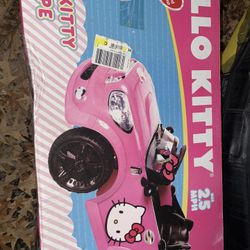 Hello Kitty Ridin Car