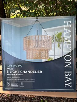 Hampton Bay Hailee 3-Light Chandelier