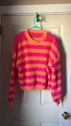 Cute pink knit sweater