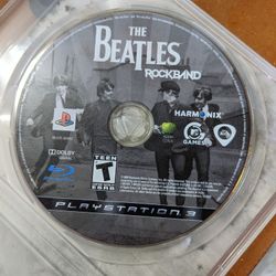 Sale Pending ...PS3 Beatles Rock Band Guitar Hero Game
