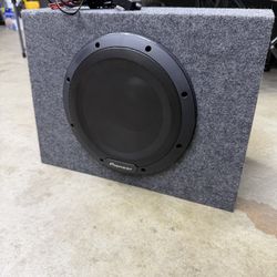 PIONEER TS-WX1010A 10” Sealed Active Subwoofer with Built in Amplifier