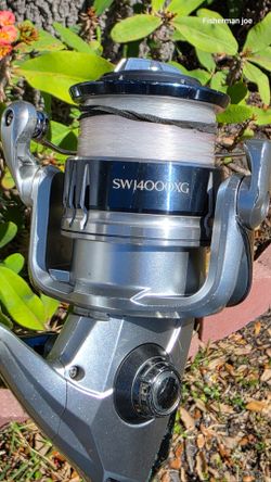 Shimano Saragosa/Upgraded DRAG Knob/Black Fin Rod