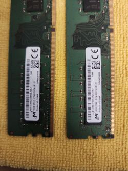 32GB DDR4 - 2666 Desktop RAM (2x16) Micron
